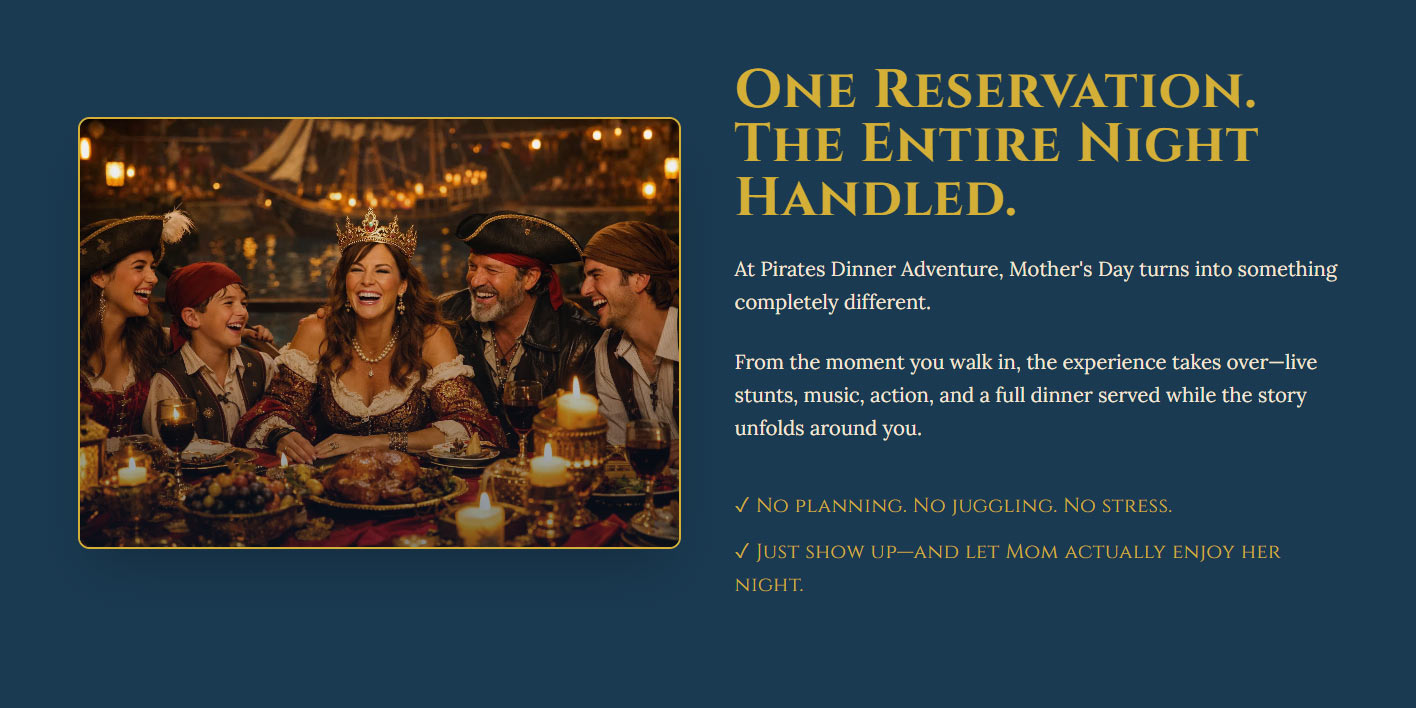 Queen of the High Seas - Mother's Day Special