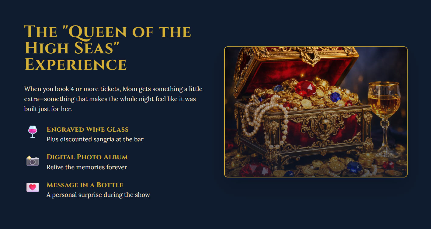 Queen of the High Seas - Mother's Day Special